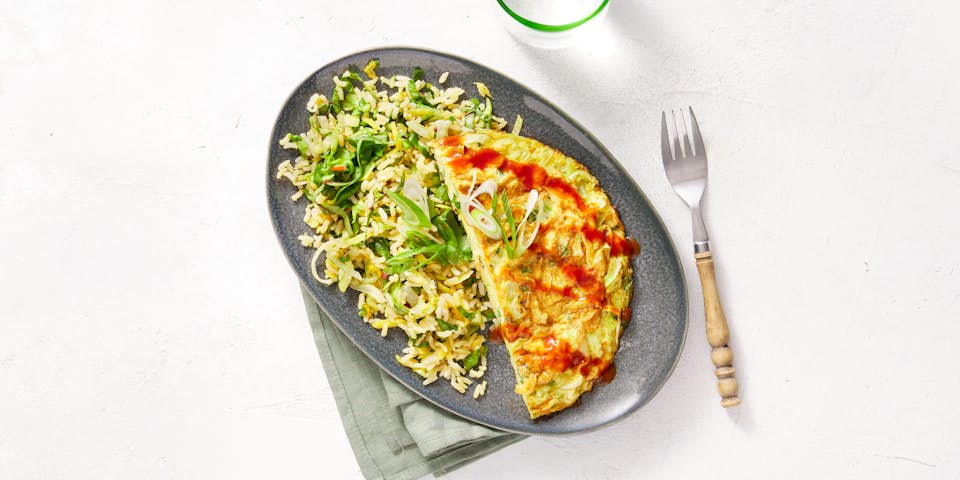 2025 28 WB VEGA SNELLE VEGASNEL Okonomiyaki spitskool rijstsalade lenteui