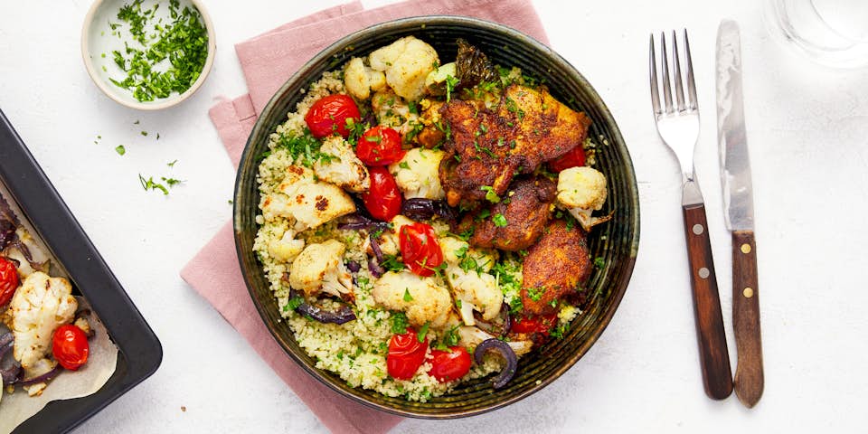 Midden Oosterse kip met couscous | Maaltijdbox recepten
