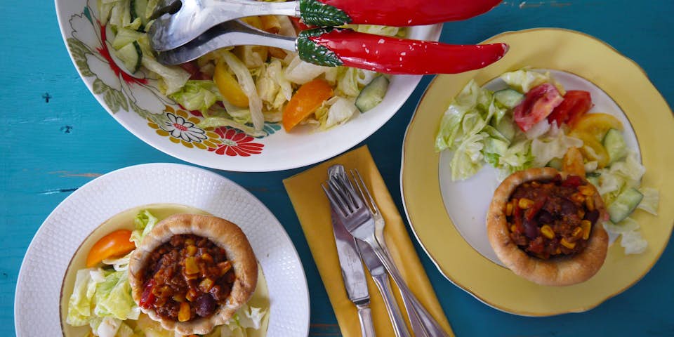 1786 Sloppy Joe Van Bloempie Met Frisse Ijsbergsalade