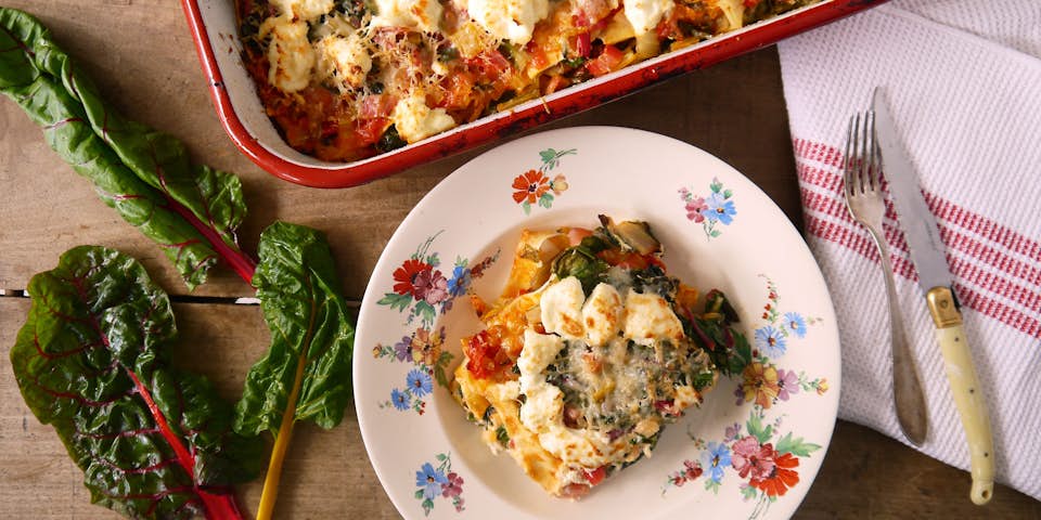 3171 Lasagne Met Snijbiet En Ricotta
