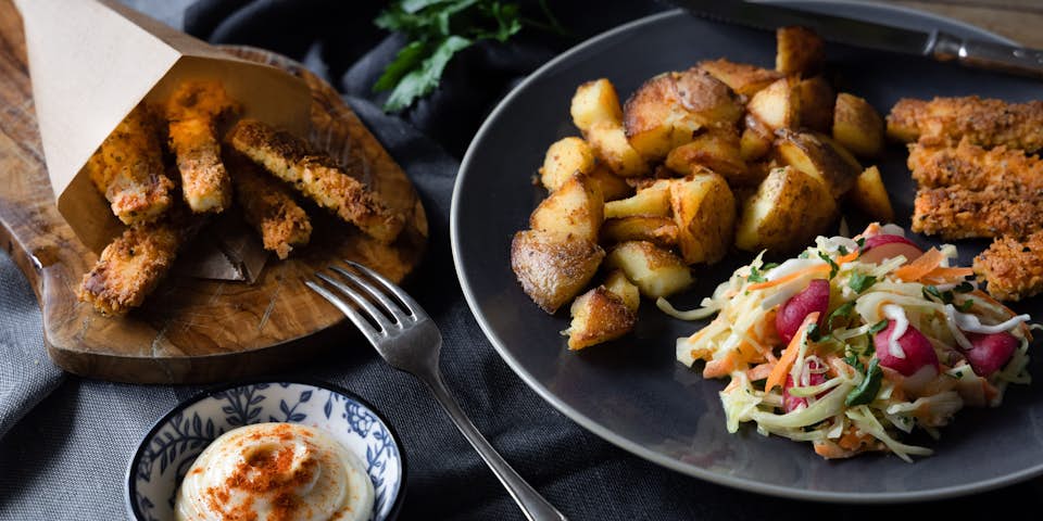 Crunchy kaasvingers | Maaltijdbox recepten