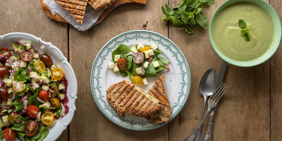 Alde Fryske kaas tosti's met salade | Maaltijdbox recepten