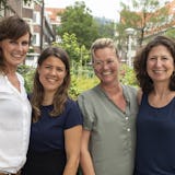 Team van de Krat, Frederique, Eline, Bibia, Tessa