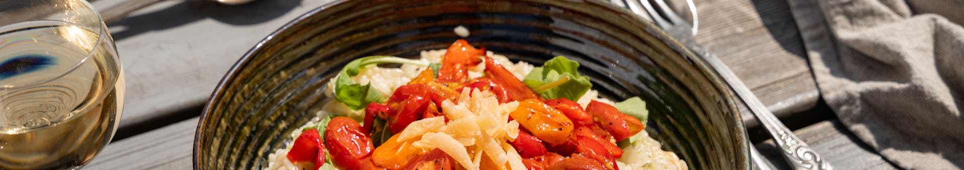 Risotto met prei paprika en cherrytomaat | Maaltijdbox recepten